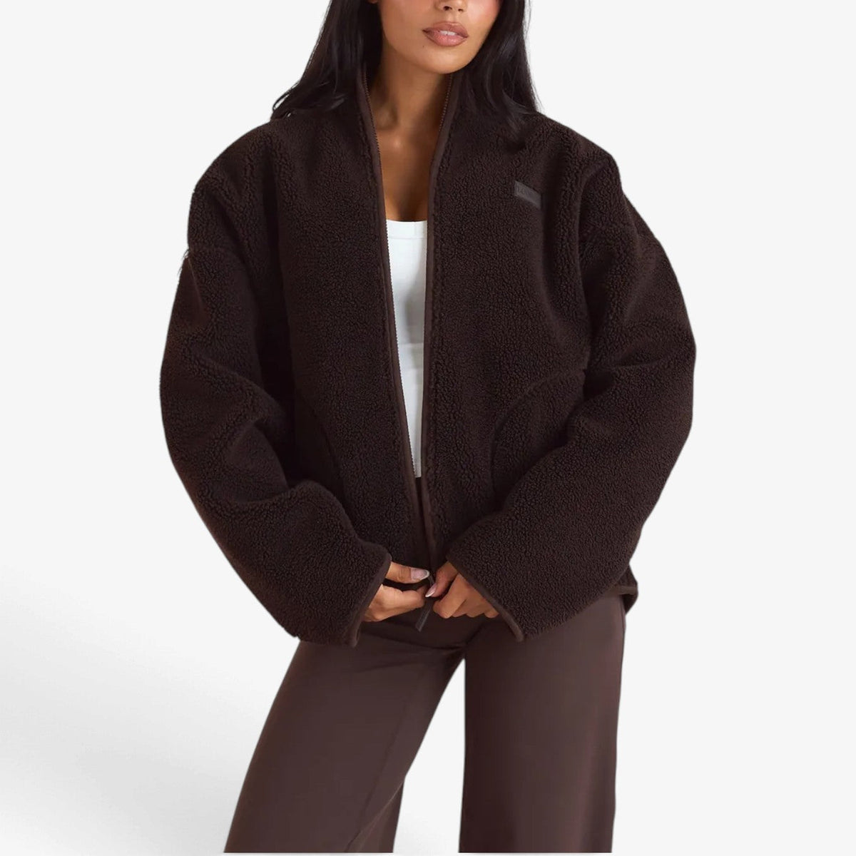 Leonore™ Plush Fleece Zip Jacket