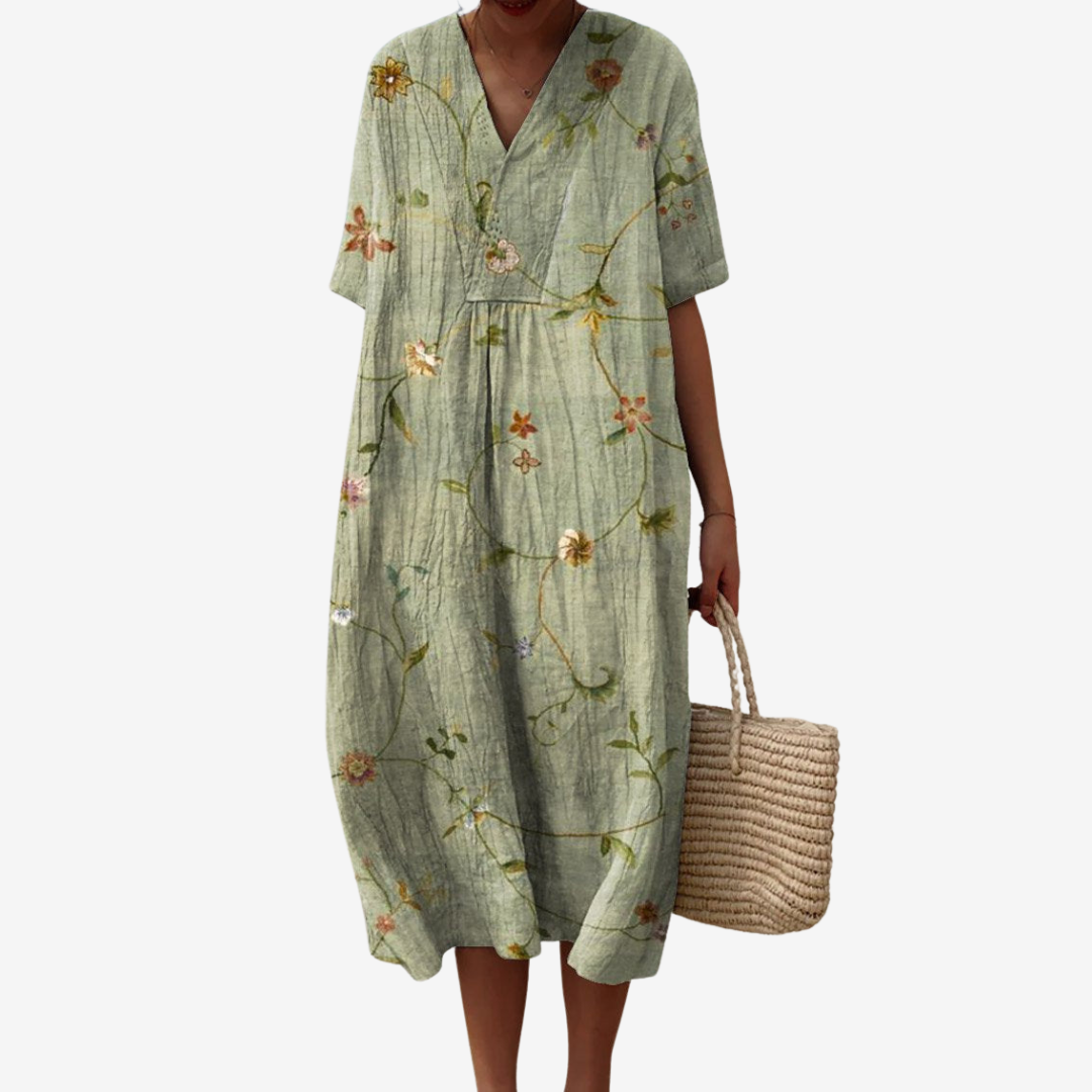 Arianne™ Boho Linen Dress