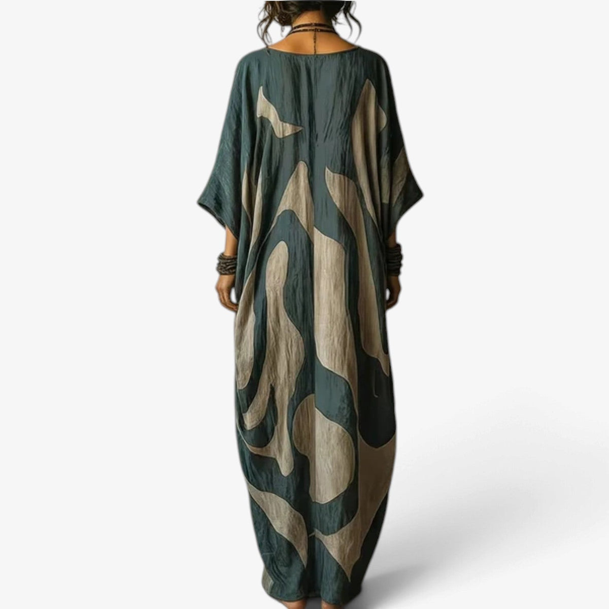 Sylvie™ Abstract Print Maxi Dress
