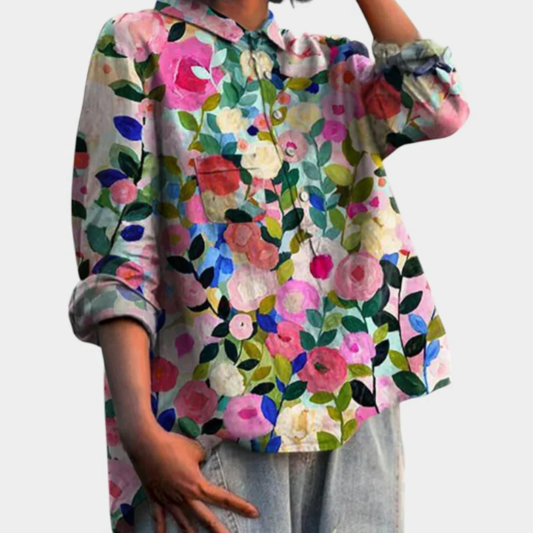 Ysola™ Boho Floral Shirt