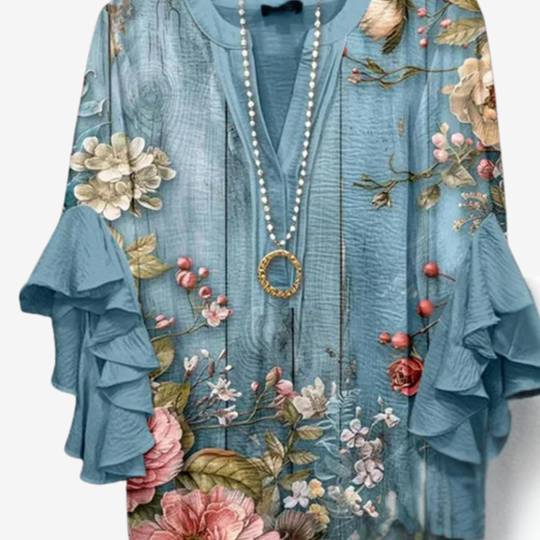 Roselina™ Bohemian High Dress with Ruffles
