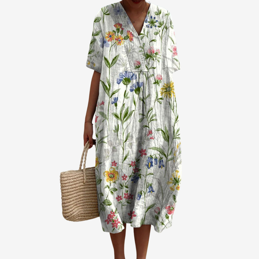 Arianne™ Boho Linen Dress