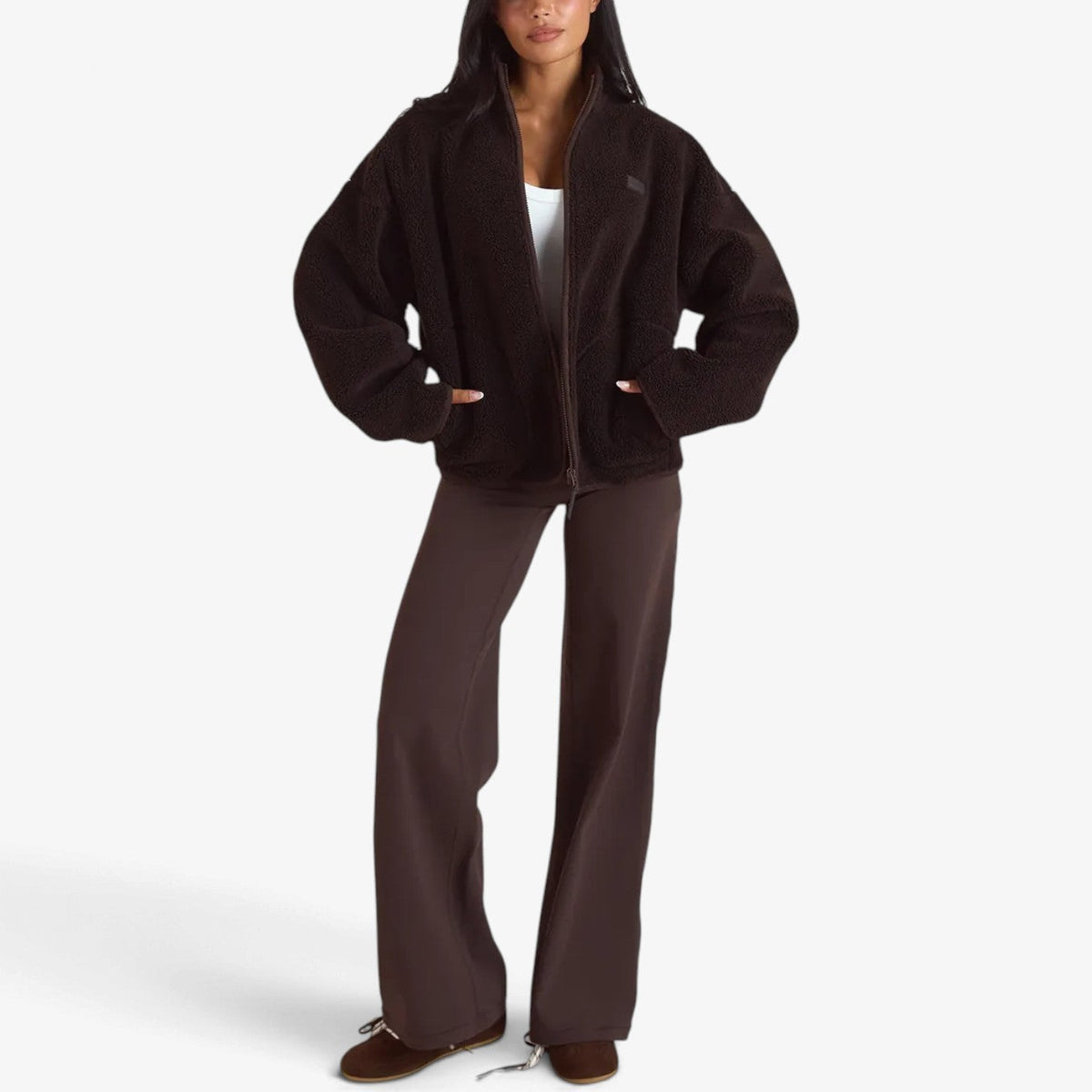 Leonore™ Plush Fleece Zip Jacket