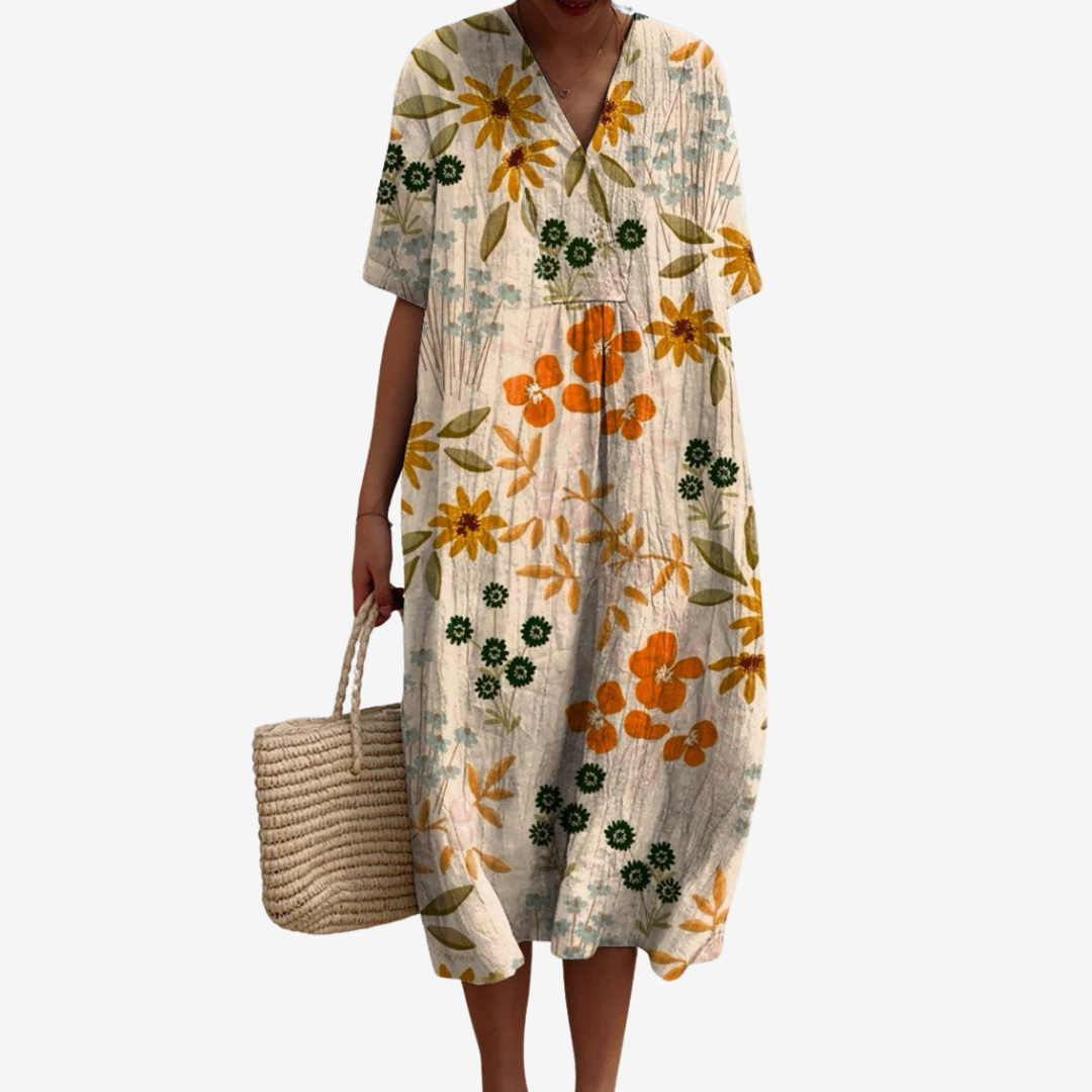 Arianne™ Boho Linen Dress