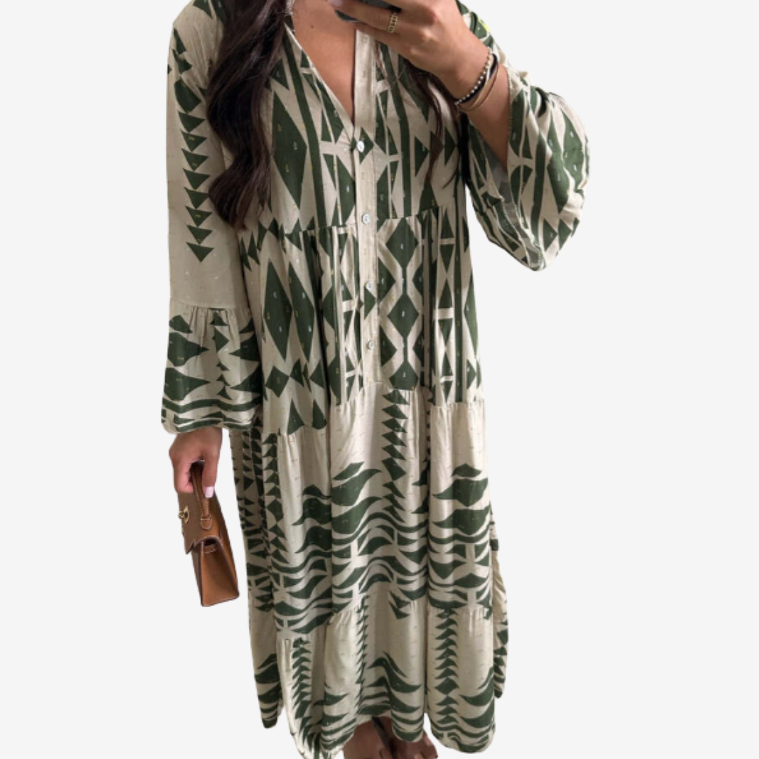 Sanna™ Bohemian Maxi Dress