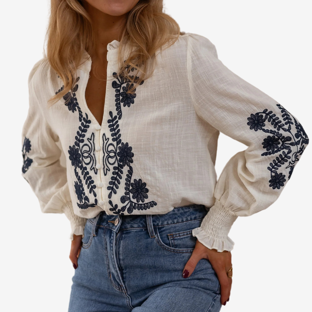 Isaure™ Embroidered Top