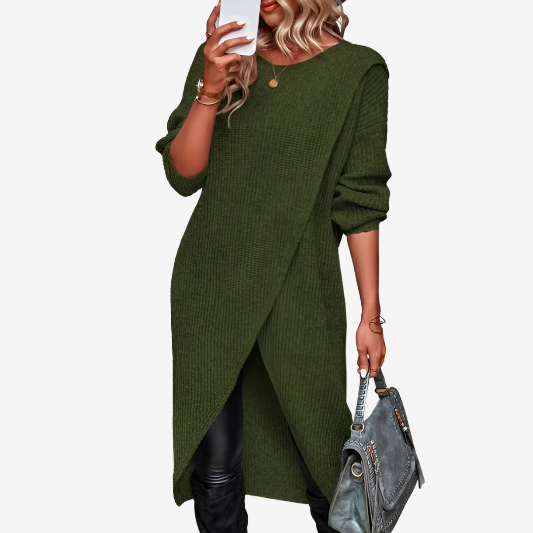 Mely™ Asymmetrical Sweater
