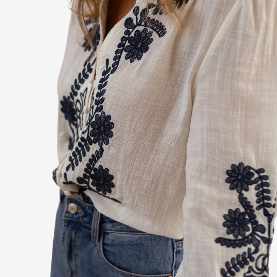 Isaure™ Embroidered Top