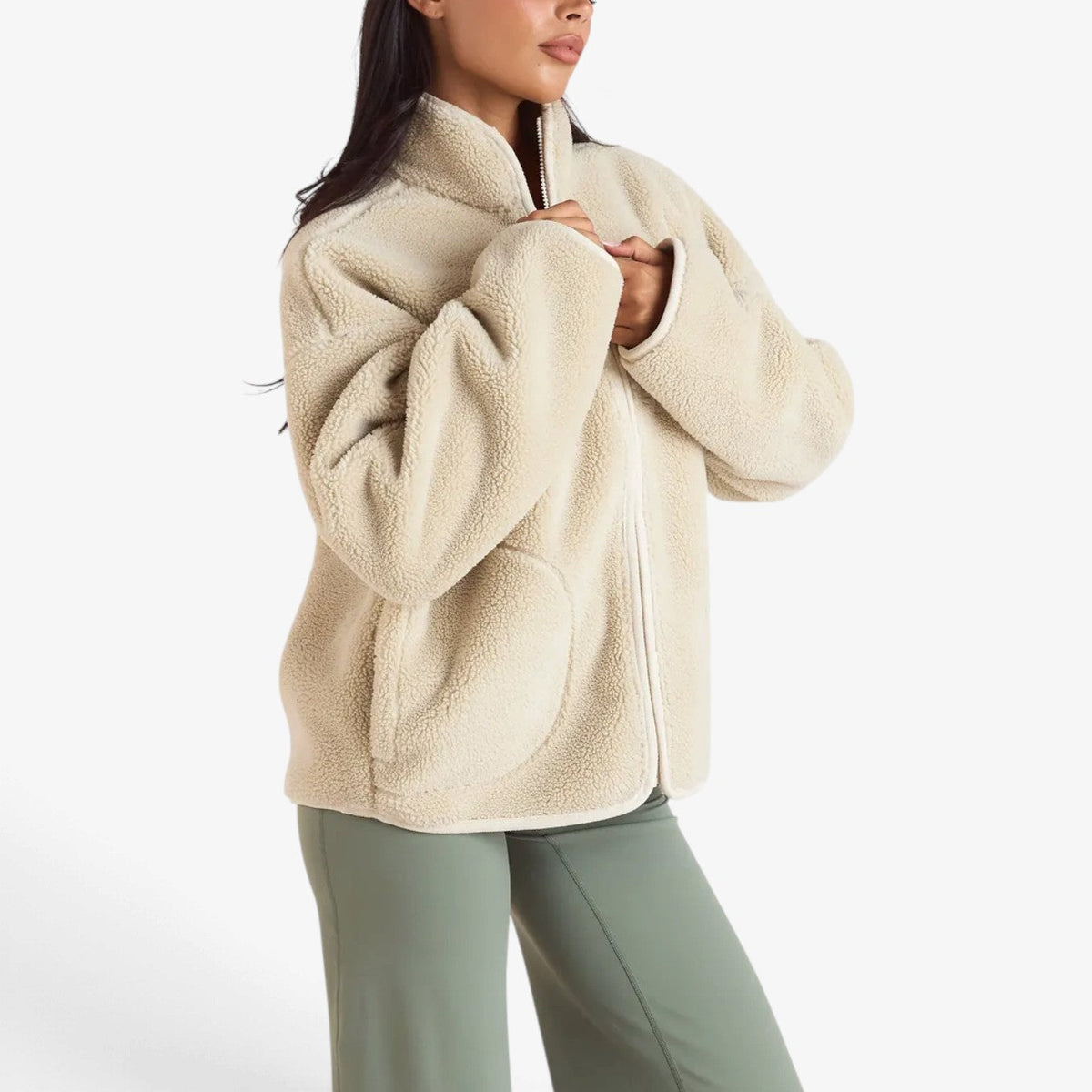 Leonore™ Plush Fleece Zip Jacket