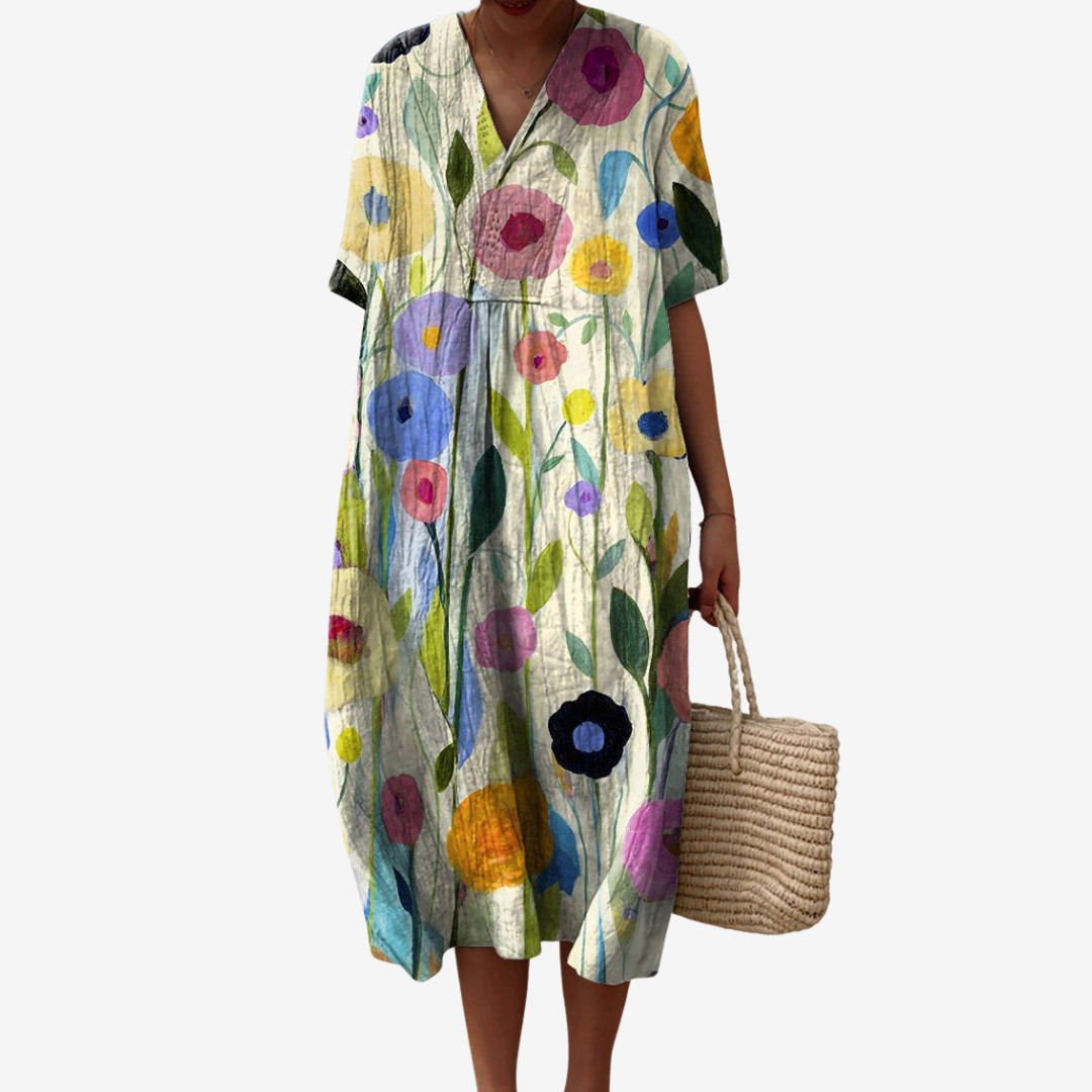 Arianne™ Boho Linen Dress