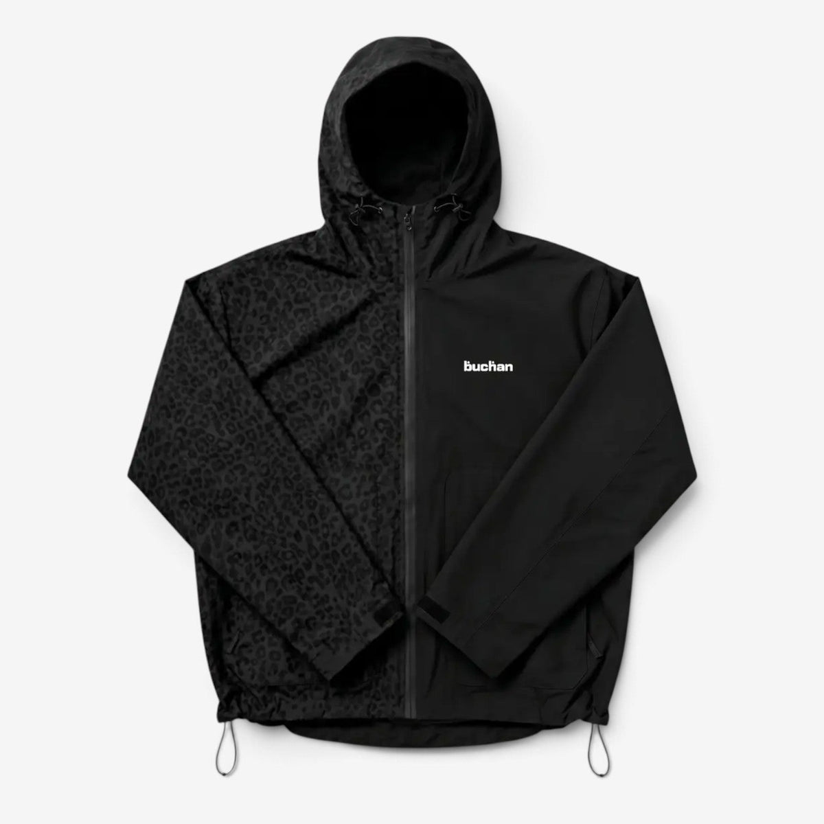Constance™ Leopard-Print Hooded Windbreaker