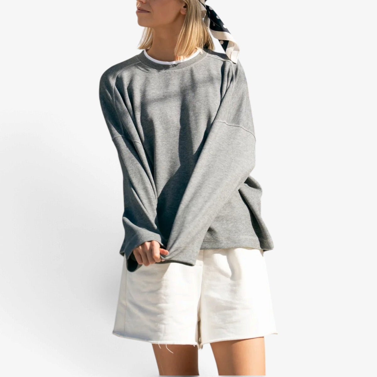 Severine™ Cropped Crewneck Sweatshirt