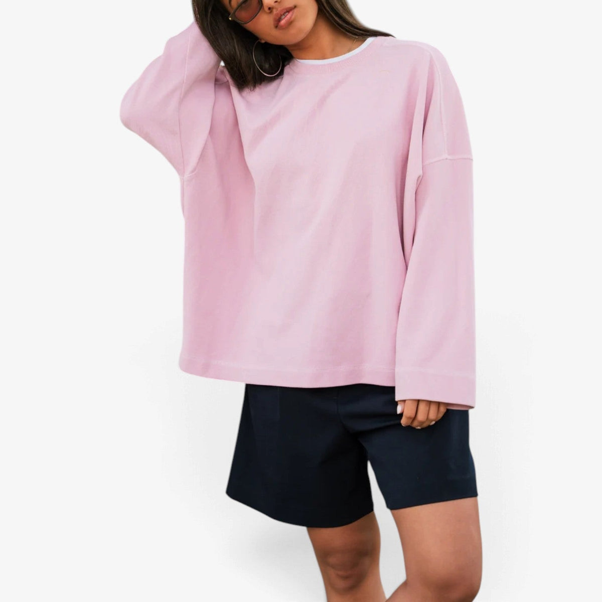 Severine™ Cropped Crewneck Sweatshirt