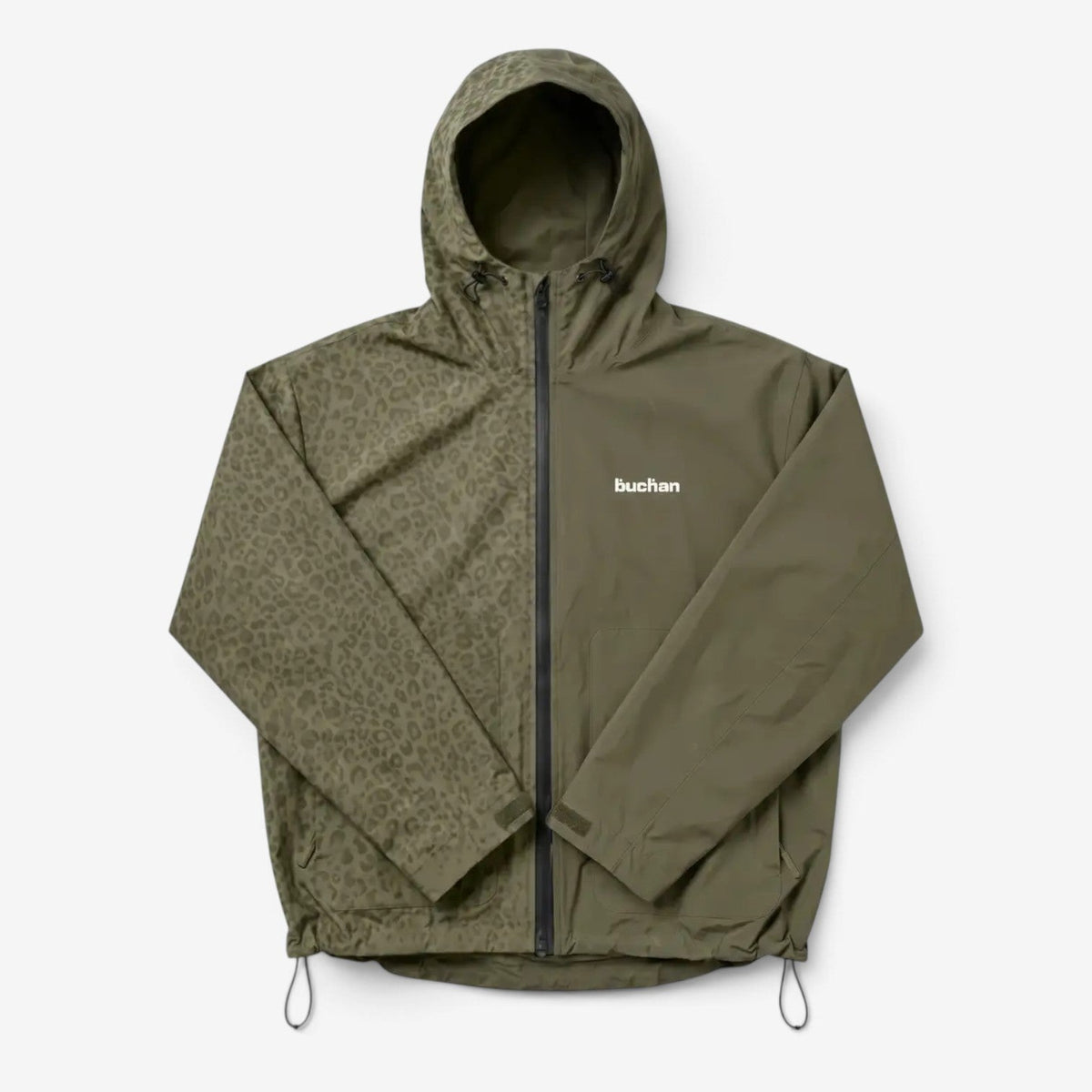 Constance™ Leopard-Print Hooded Windbreaker