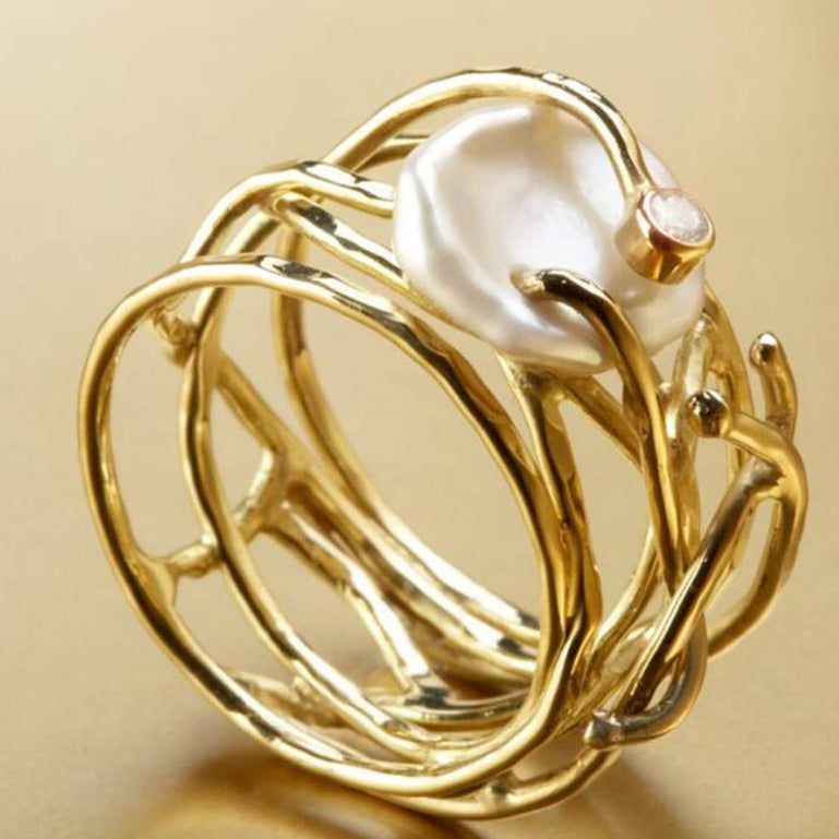 Audrey™ Beaded Ring