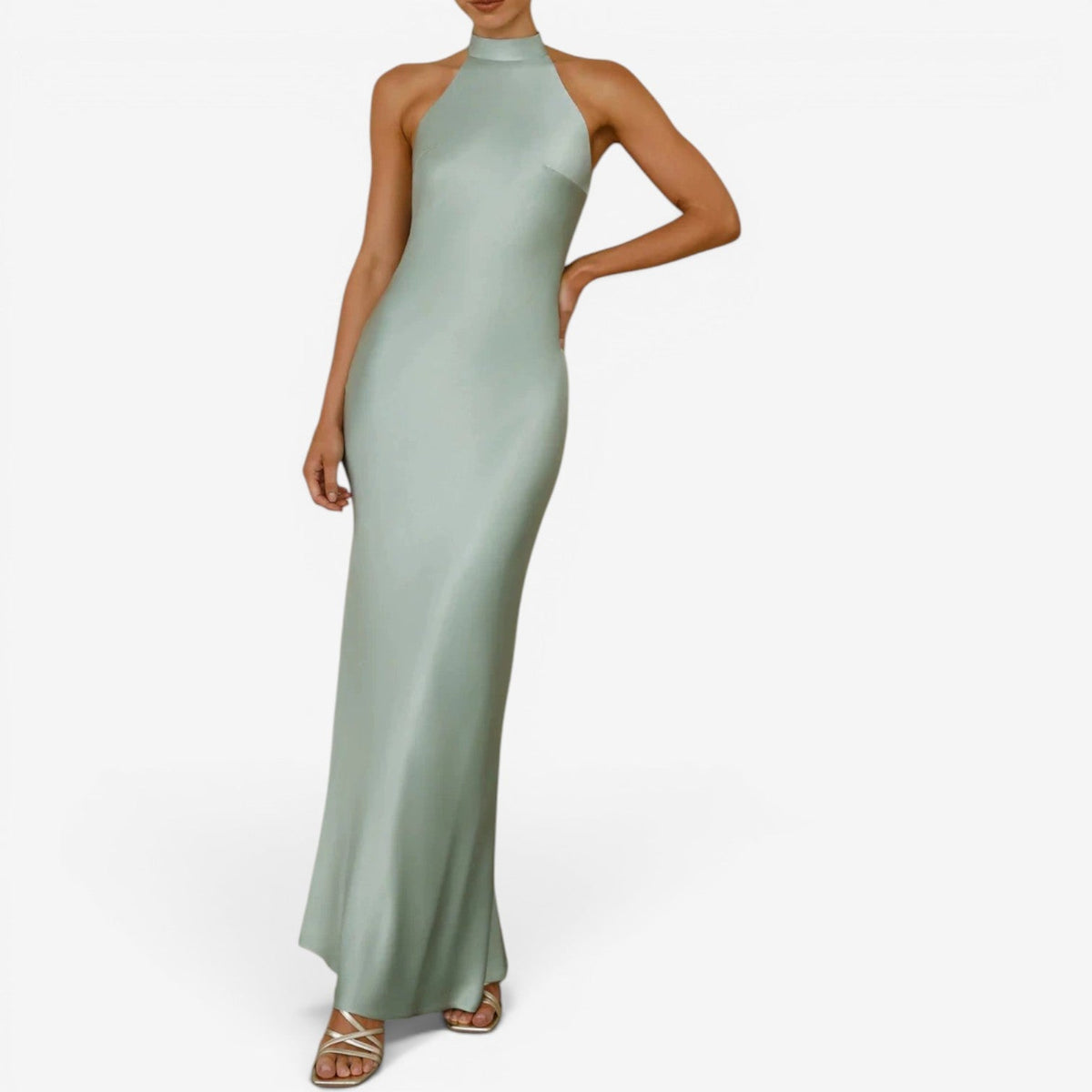 Vega™ Long Satin Dress