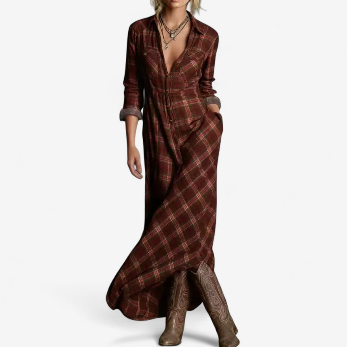 Cécile™ Timeless Maxi Shirt