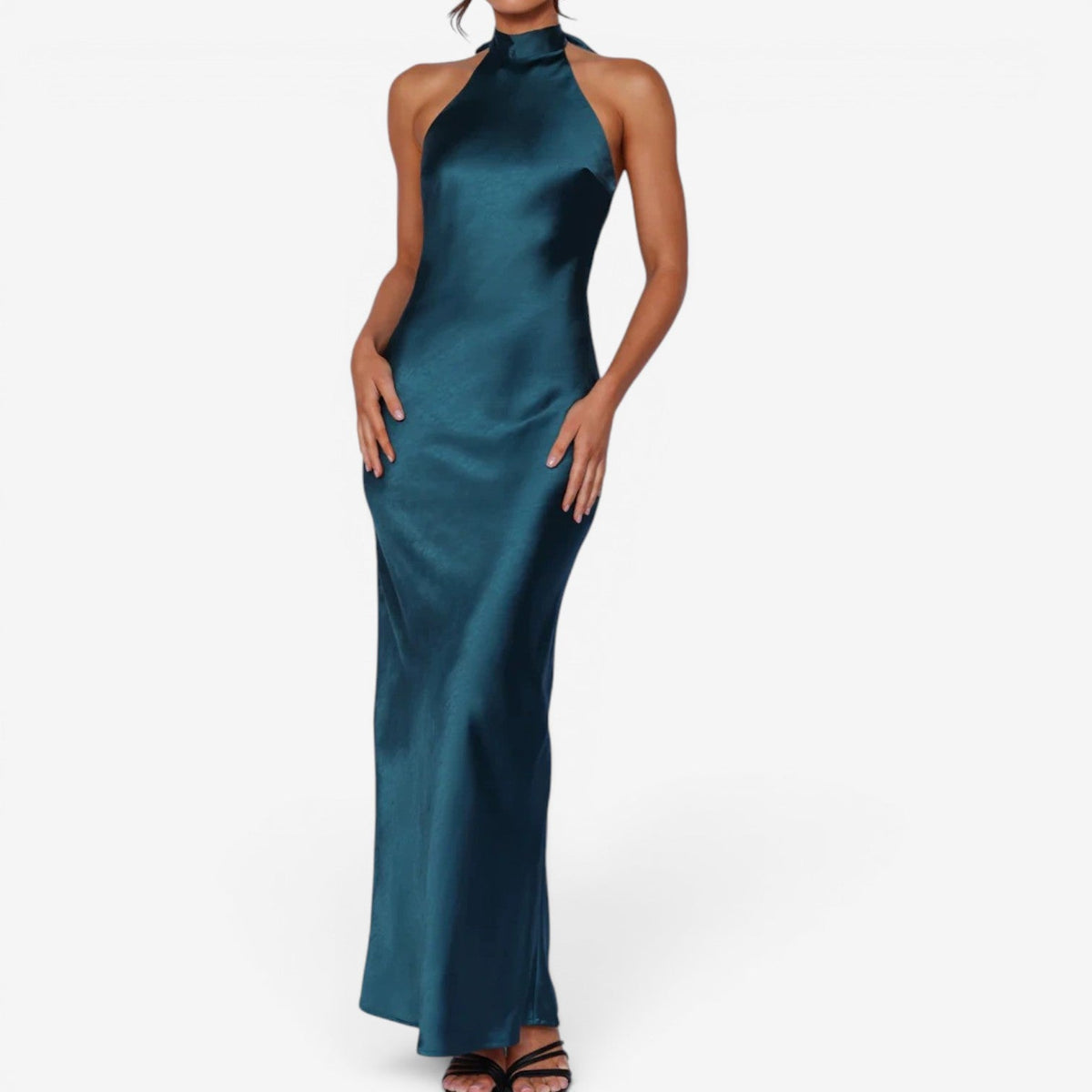 Vega™ Long Satin Dress