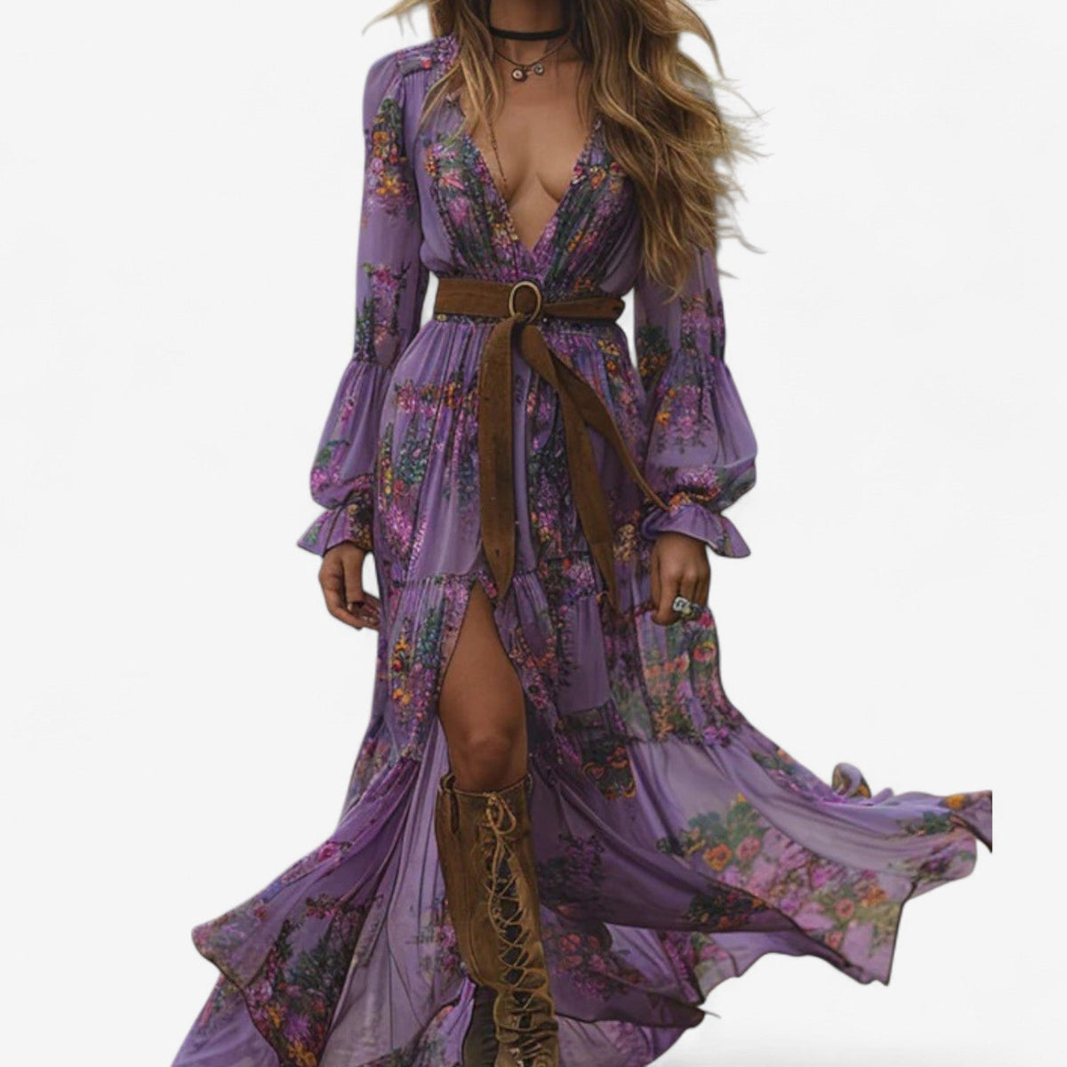 Mélanie™ Floral Flowy Dress