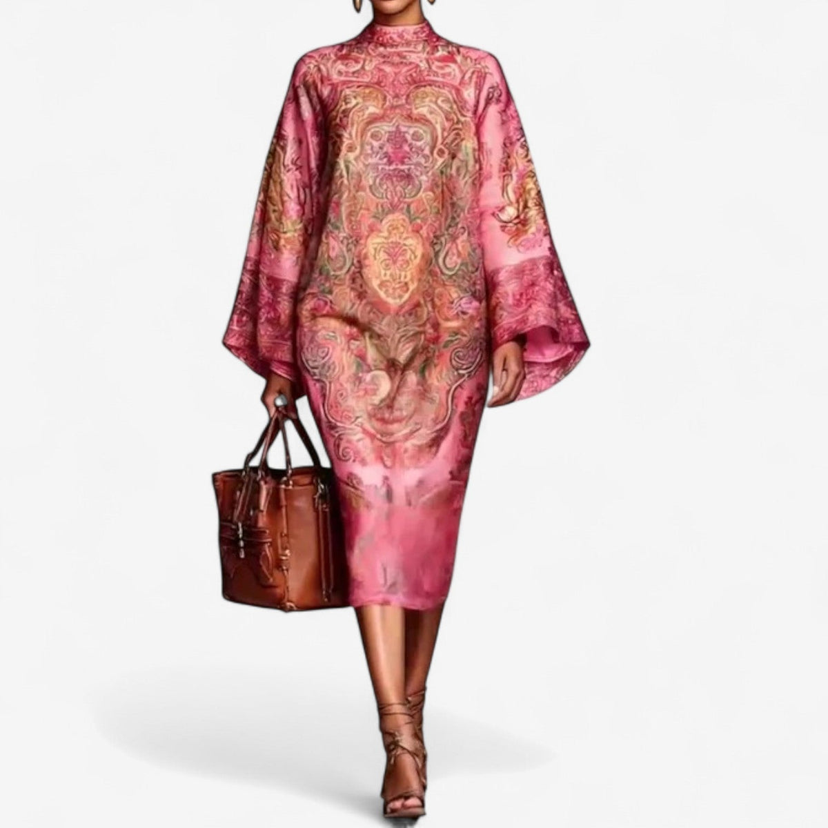 Baud™ Printed Caftan Dress