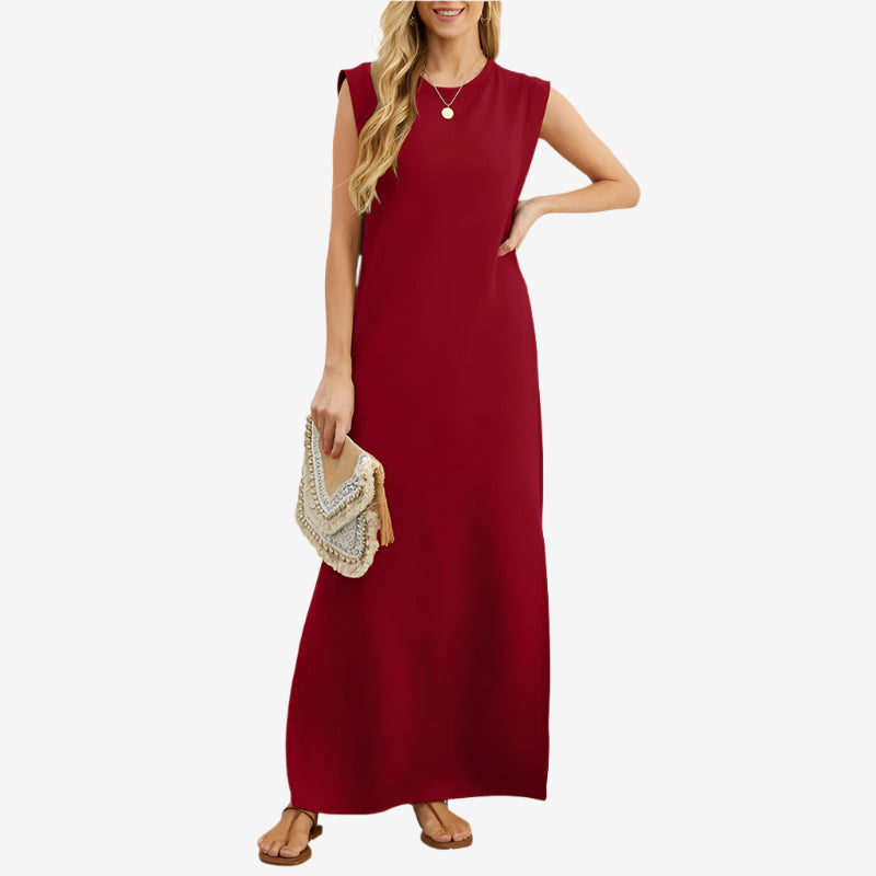 Isadora™ Elegant Straight-Cut Dress