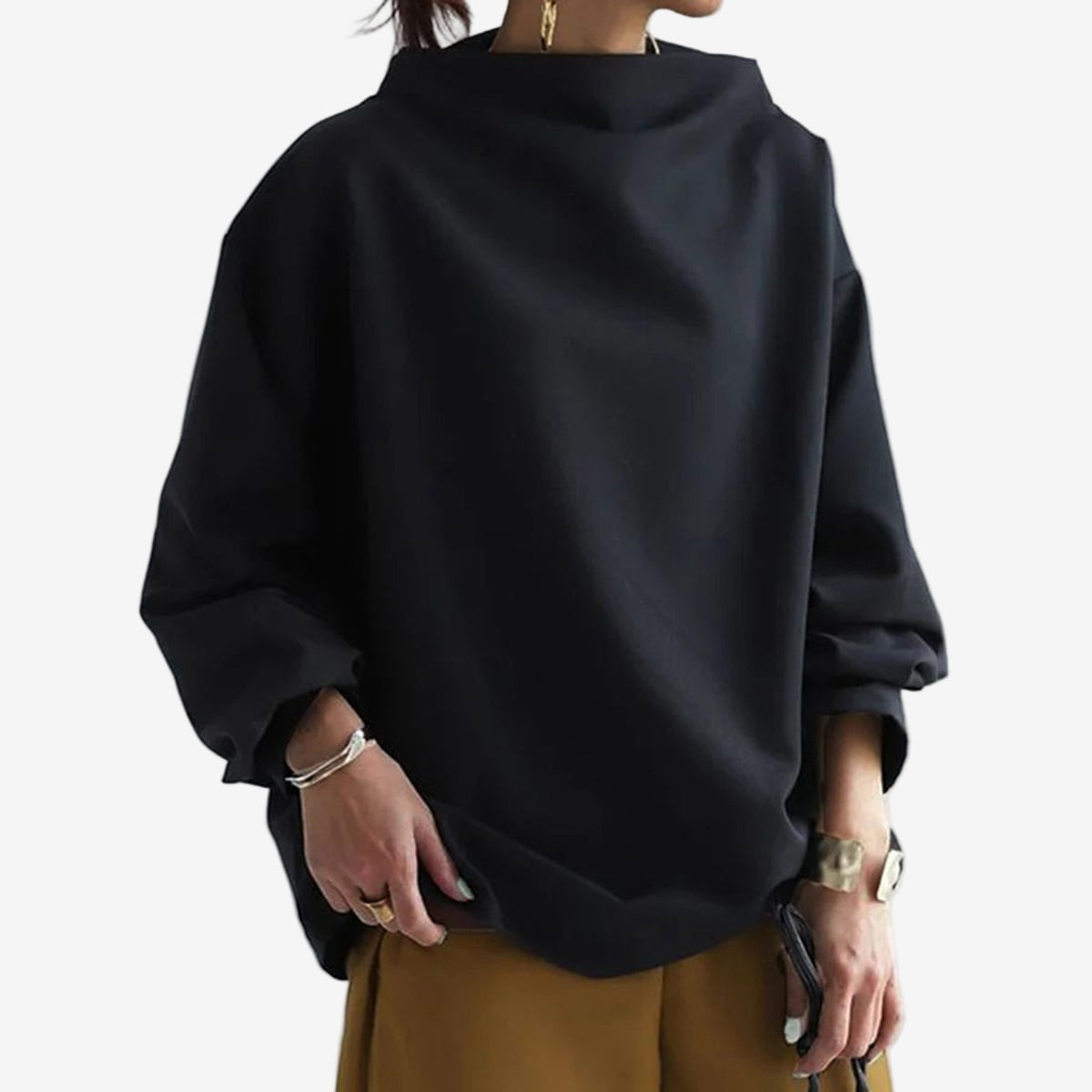 Elly™ Casual Cropped Sweater