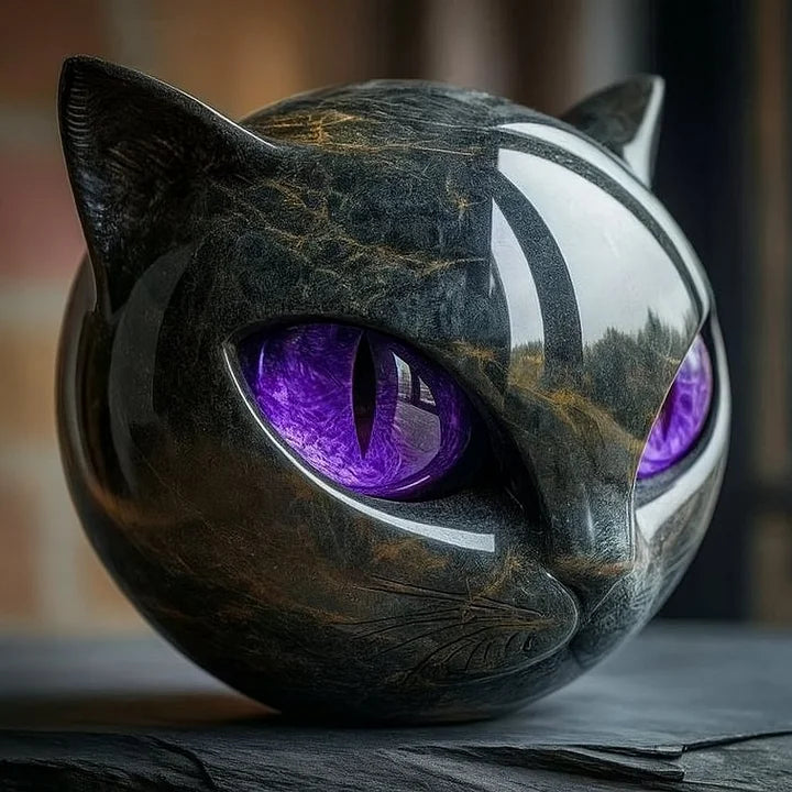 Jade™ Cat Sculpture