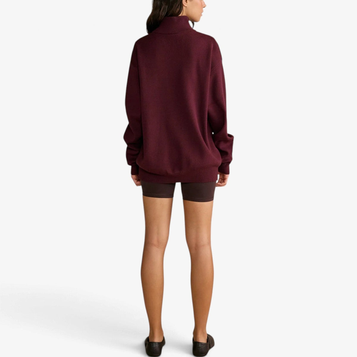 Augustin™ Ribbed Quarter-Zip Sweater
