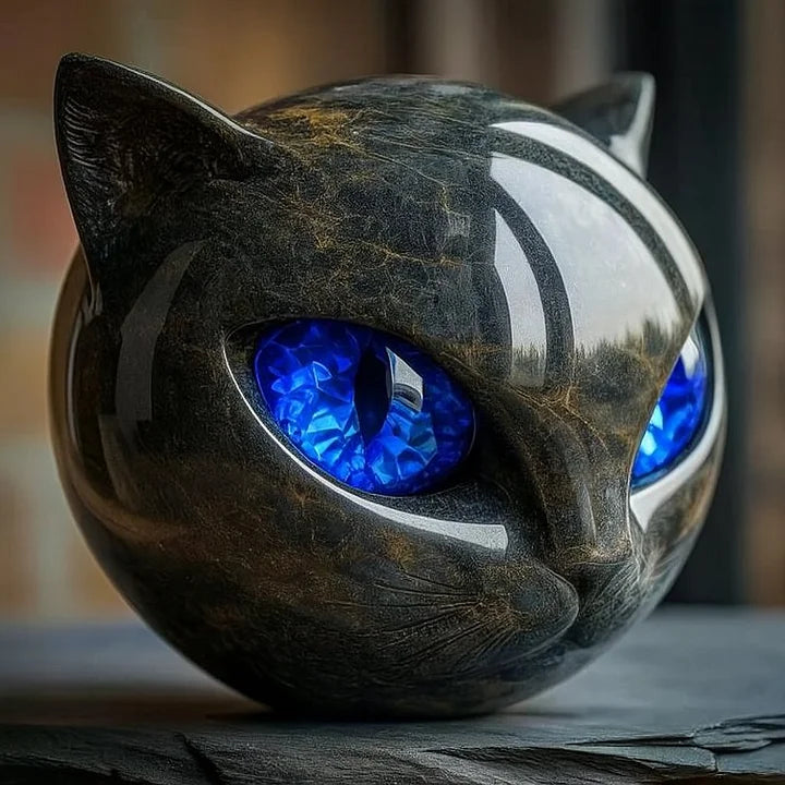 Jade™ Cat Sculpture