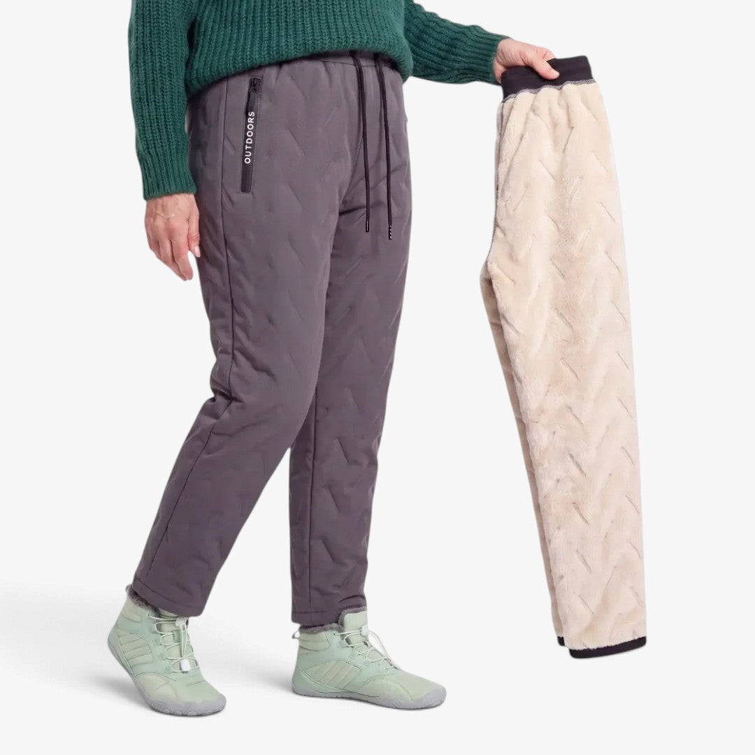 Rosalind™ Fleece-Lined Quilted Joggers