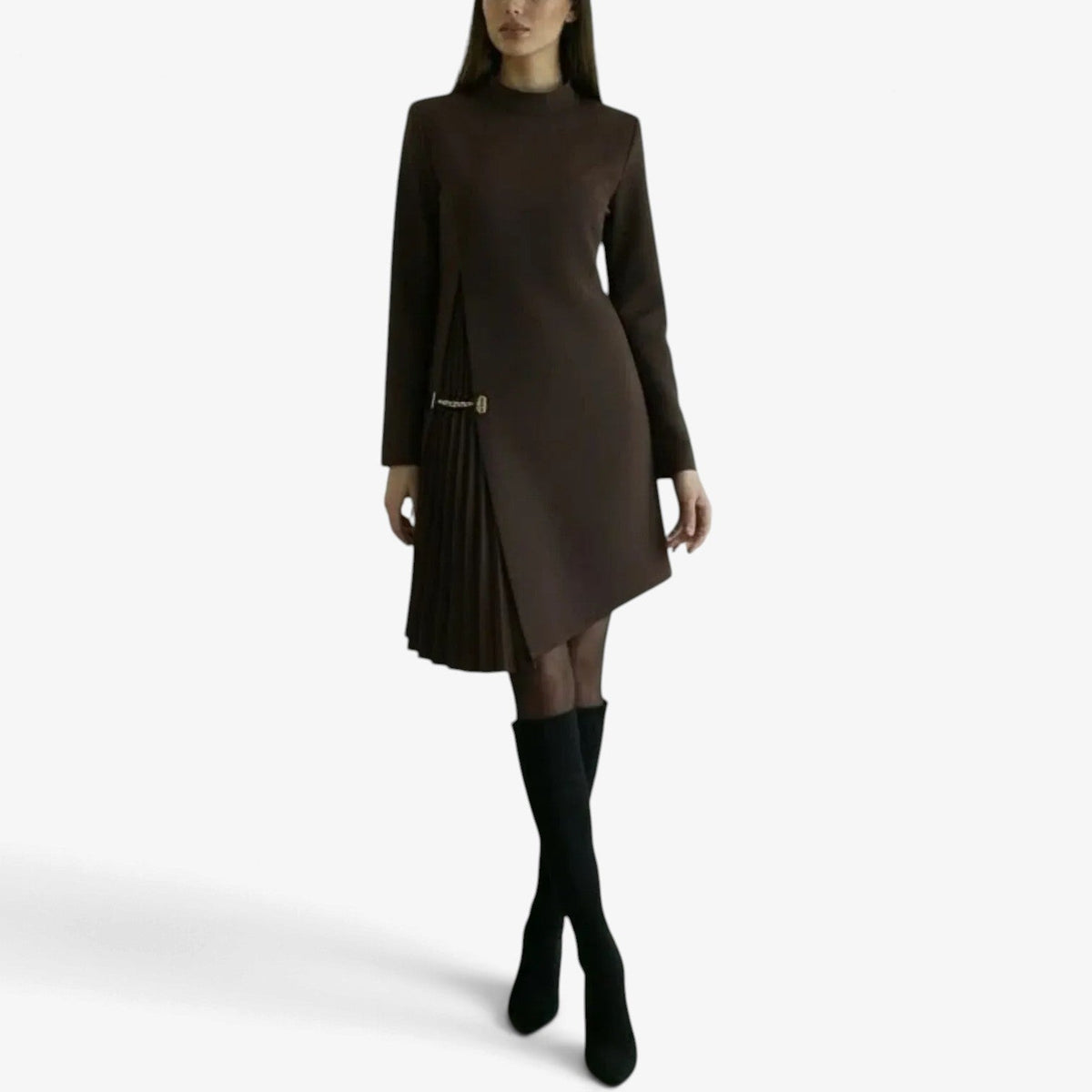 Apolline™ Asymmetric Midi Dress