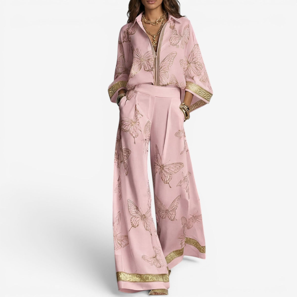 Frea™ Pant set with print