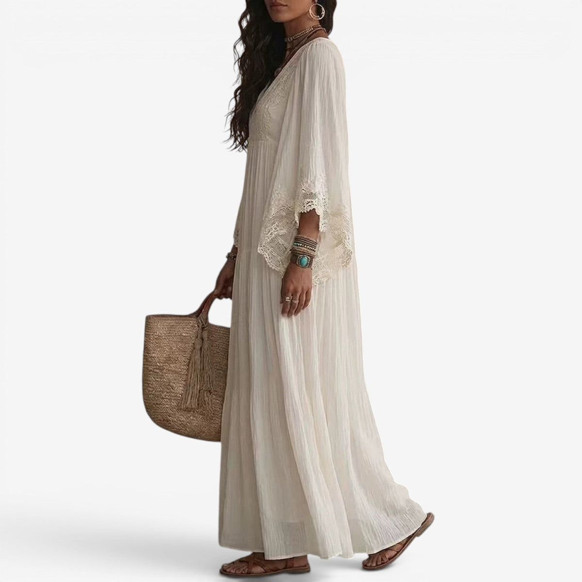 Ada™ Long Kaftan Dress