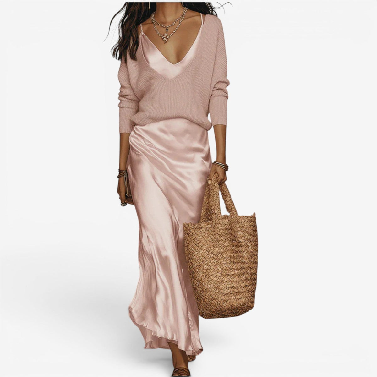 Jam™ Long slip dress