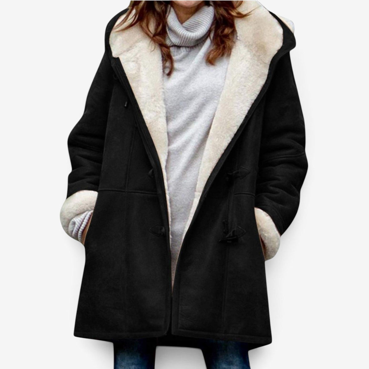 Courey™ Hooded duffle coat