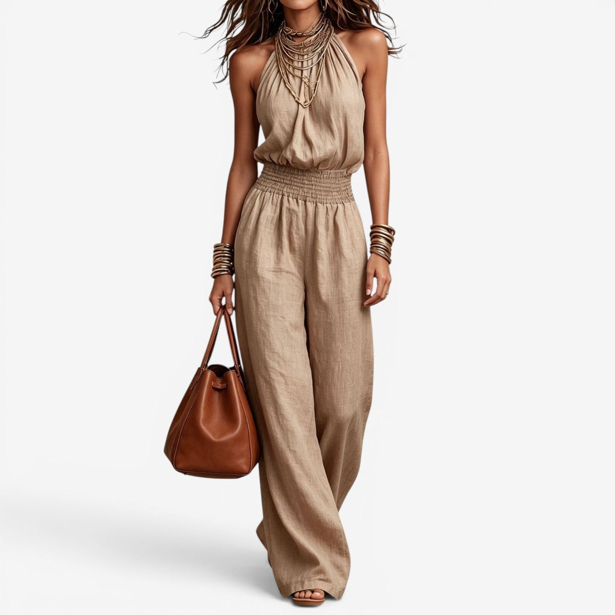 Glecy™ Wide-leg jumpsuit