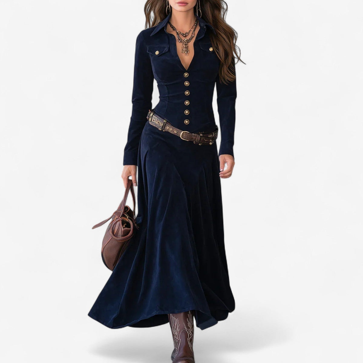 Felten™ Belted Dress