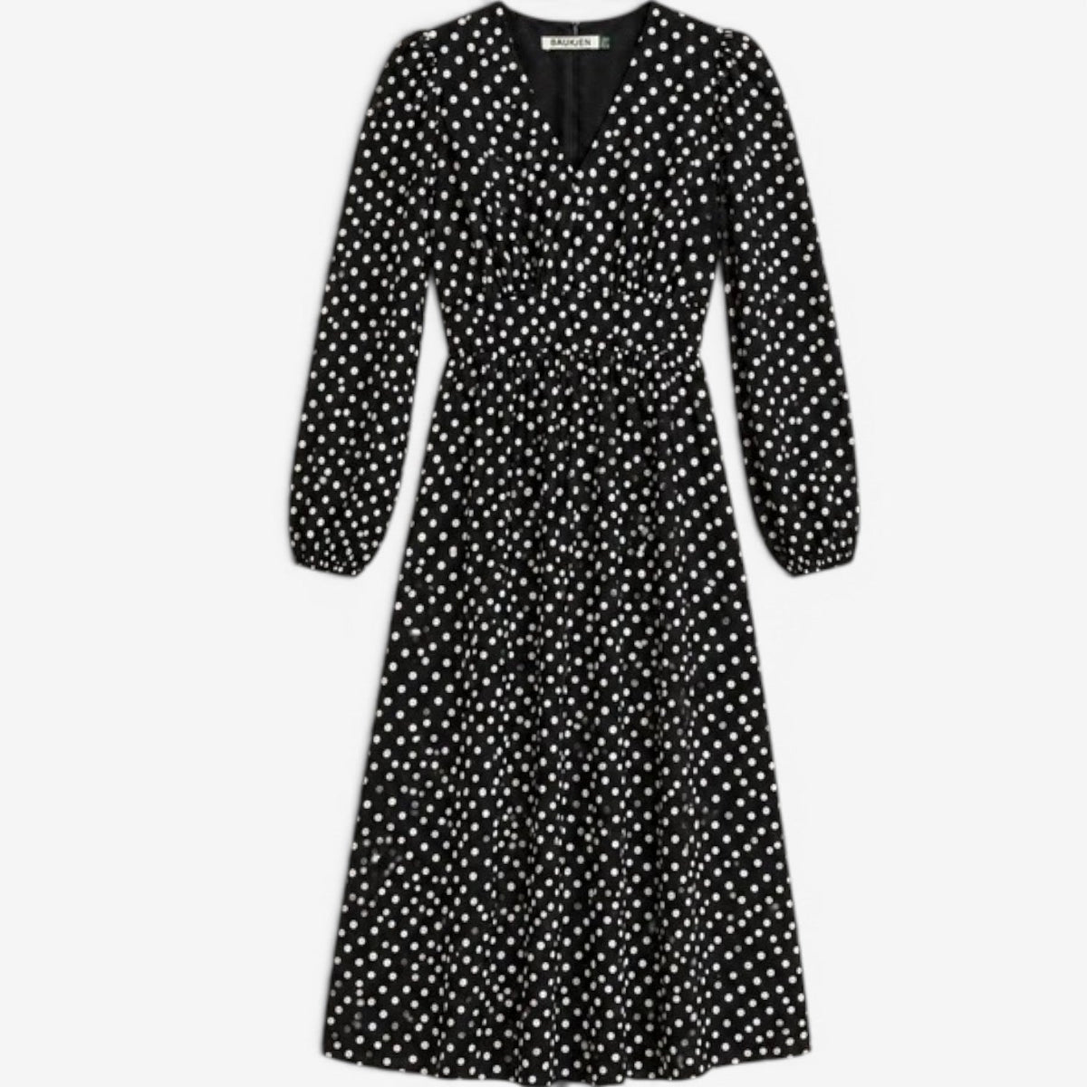 Daeya™ Polka dot midi dress