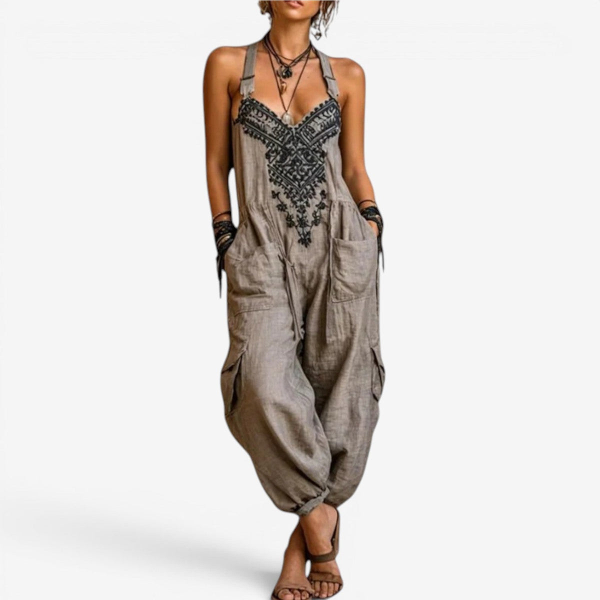Emellia™ Boho style jumpsuit