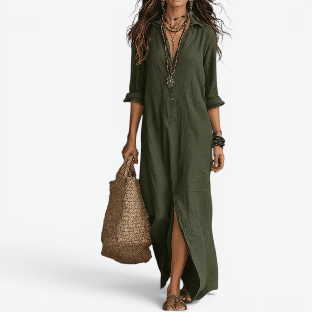 Amor™ Long shirt dress