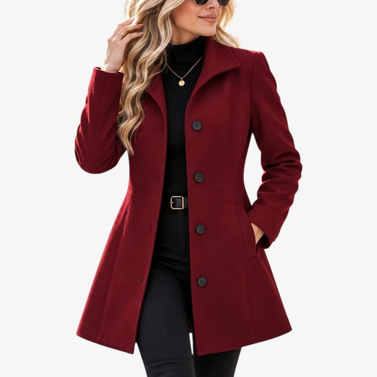 Linnea™ Classic Notch-Collar Coat