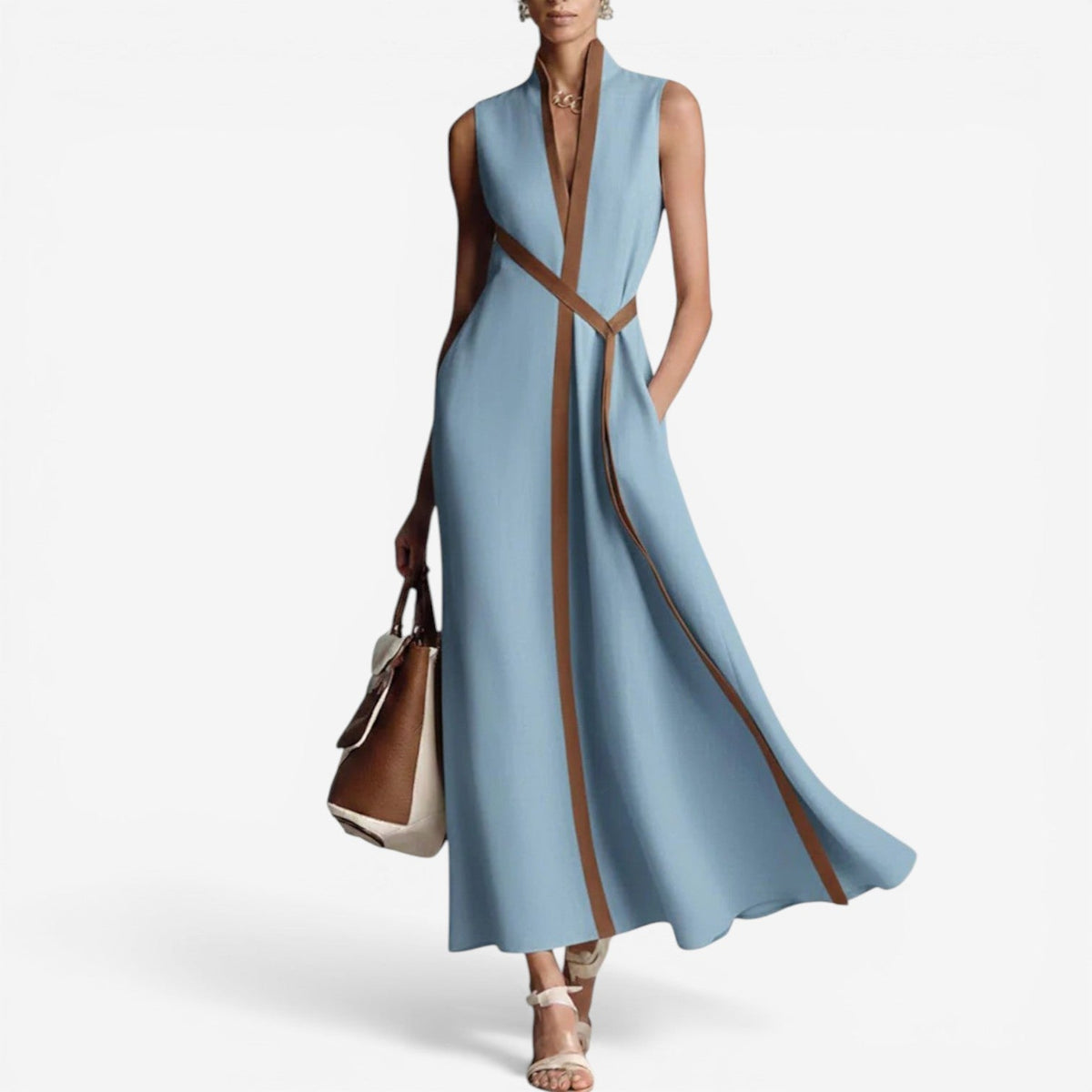 Allena™ Modern wrap dress