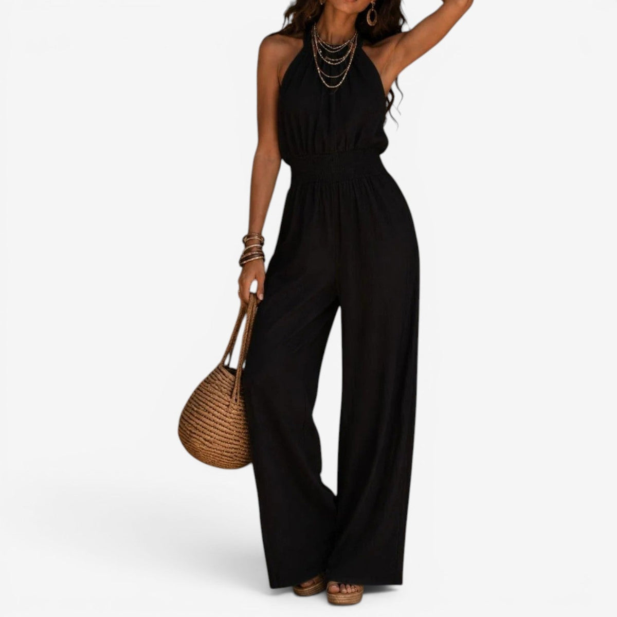 Glecy™ Wide-leg jumpsuit