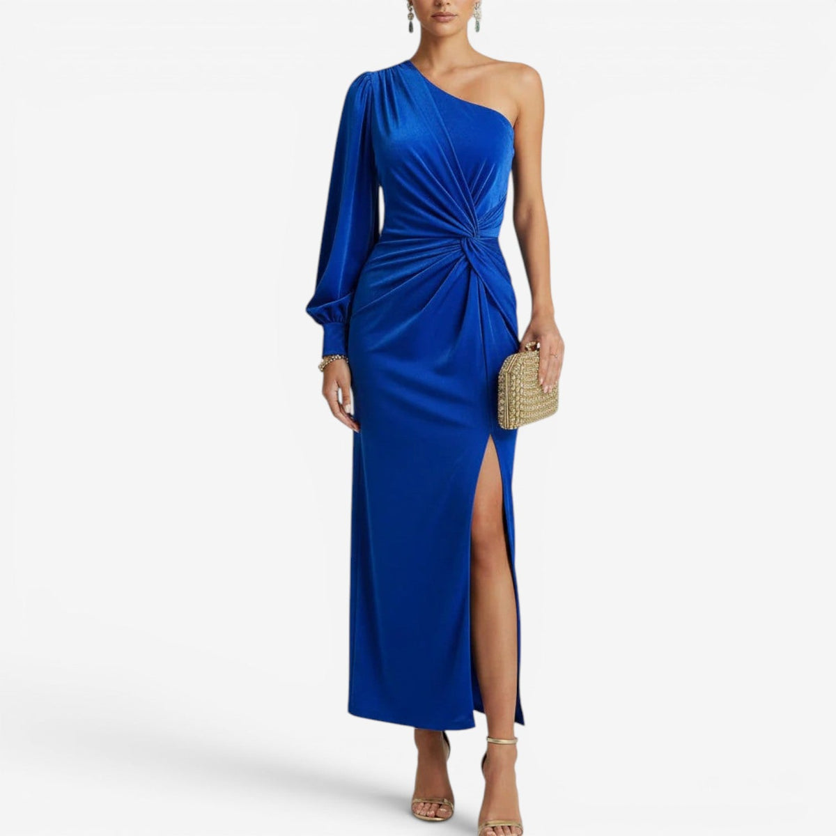 Yasmine™ One-Shoulder Maxi Dress