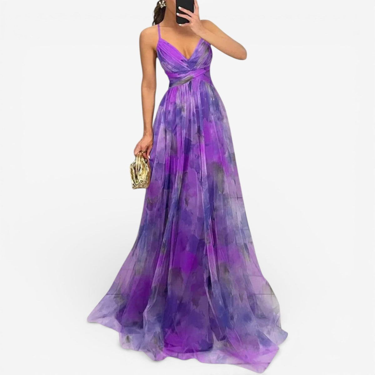 Hilda™ Floral Maxi Dress Style