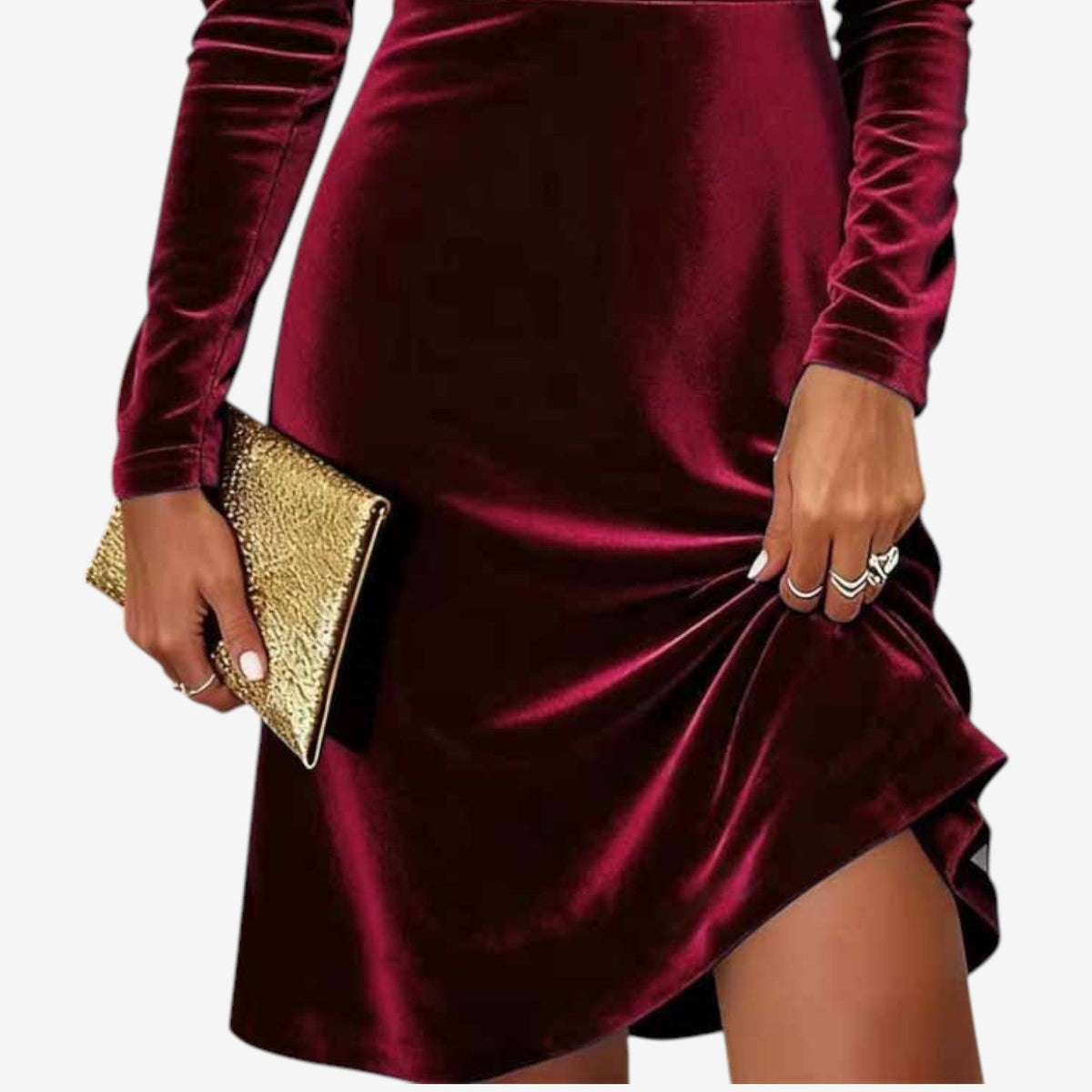 Melody™ Velvet Midi Dress