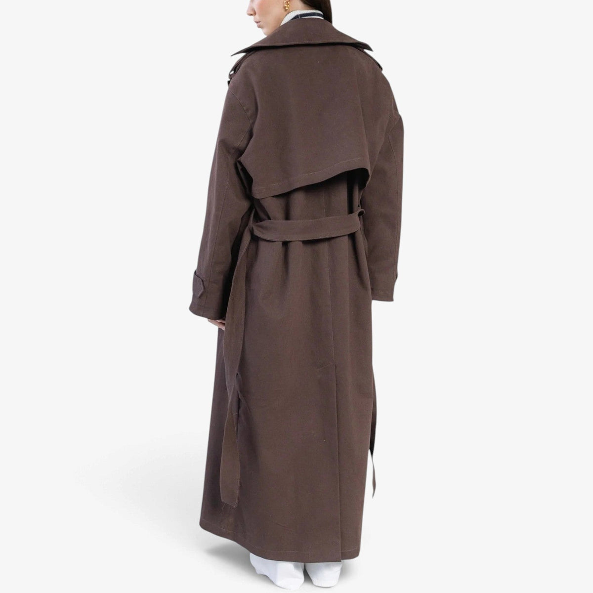 Coralie™ Structured Long Trench Coat