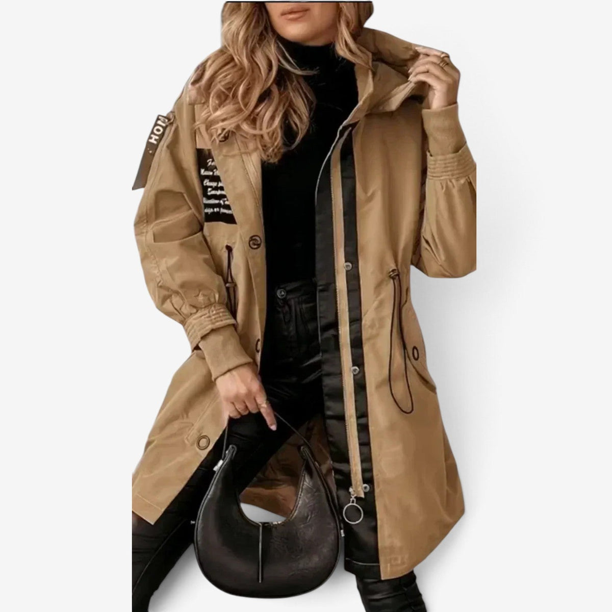 Noemie™ Utility Hooded Longline Jacket