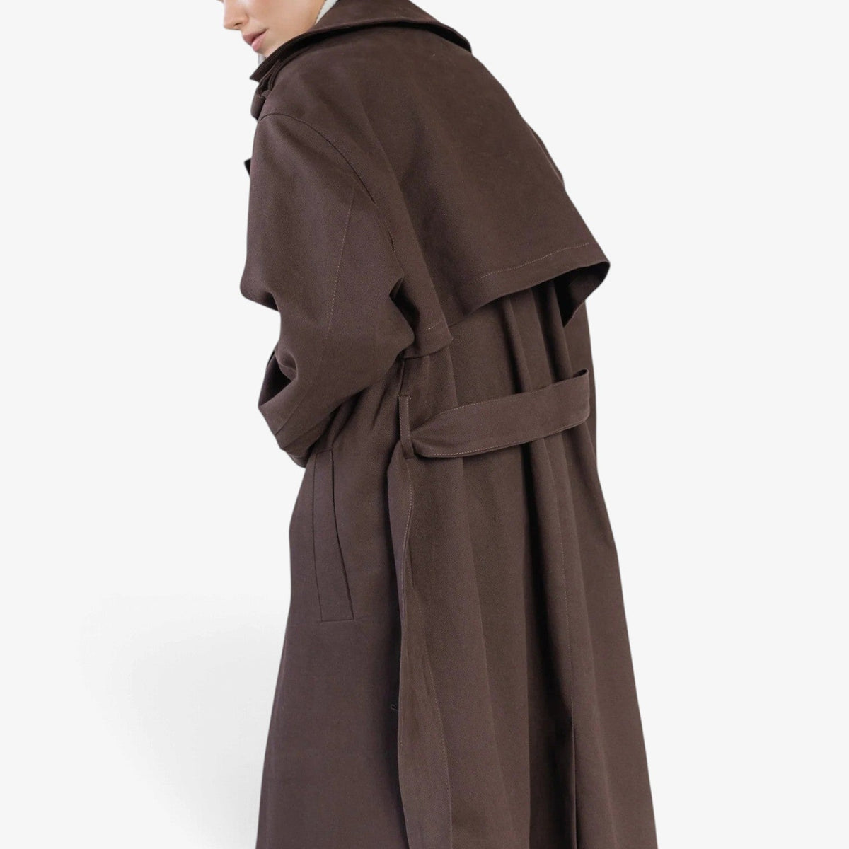Coralie™ Structured Long Trench Coat