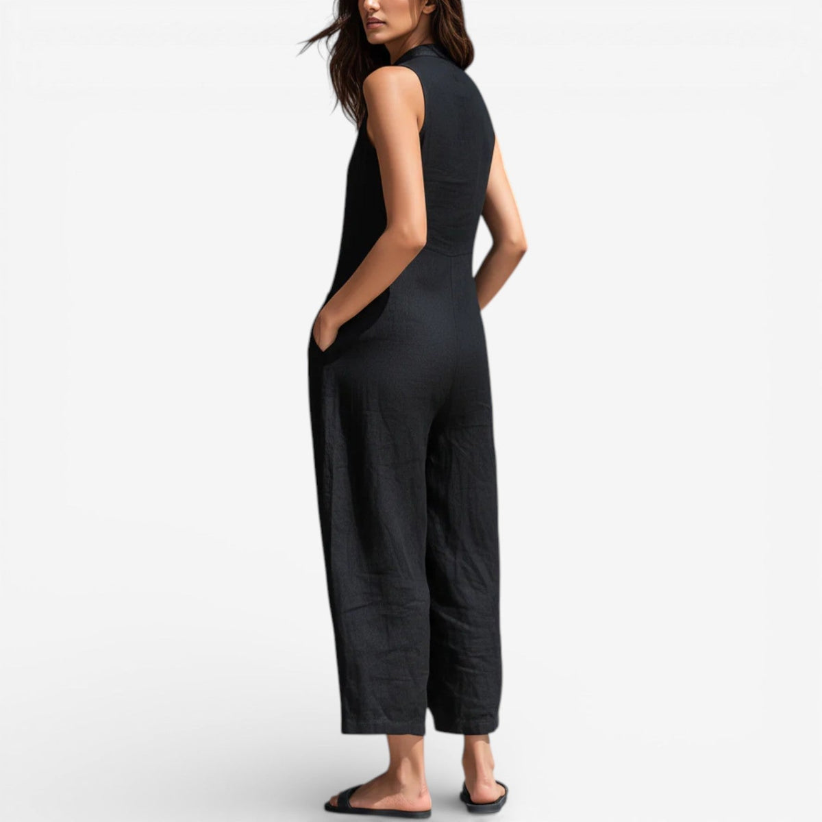 Adoracion™ Relaxed Linen Jumpsuit